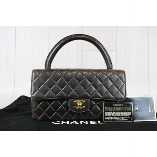 Rank AB | CHANEL Vintage Matrasse COCO Handbag |031803