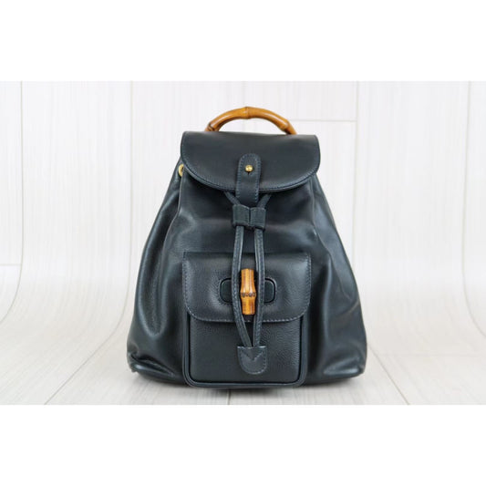 Rank A | GUCCI Leather Back bag |040401
