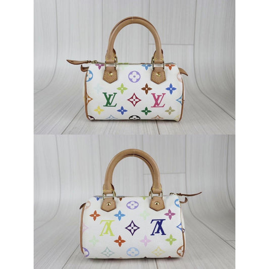 Rank AB| LV Multi Monogram Mini Speedy Handbag|22111402