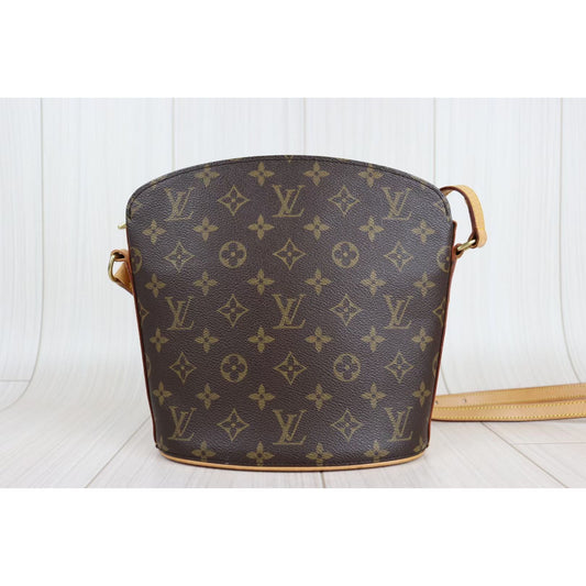 Rank AB | LV Monogram Droo Shoulder Bag |080610