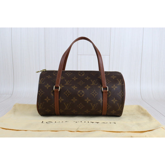 Rank A | LV Monogram Papillon 26 Handbag |A22102501