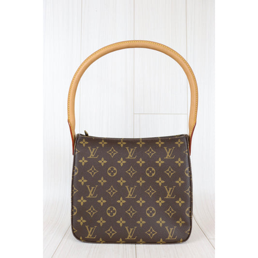 Rank A | LV Monogram Looping MM Shoulder Bag |082814