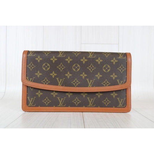 Rank A | LV Monogram Clutch Bag|051008