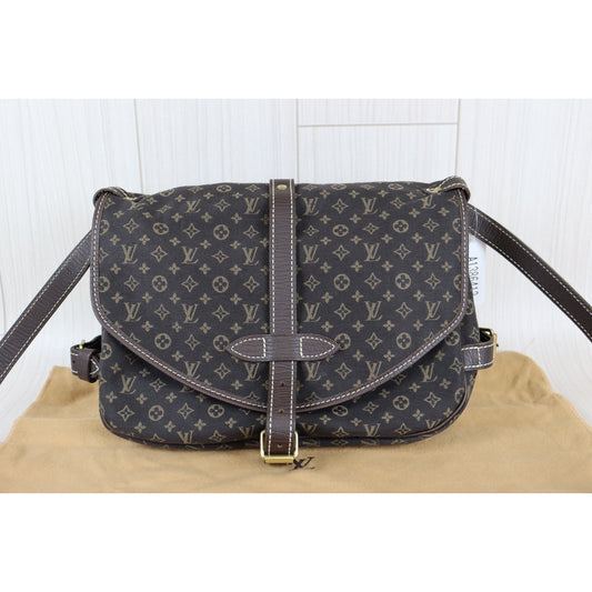 Rank A | LV Pre-owned Monogram Saumur 30 Crossbody bag|083109