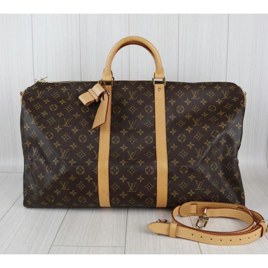 Rank A | LV Monogram Keepall Bandouliere 55 |22112507