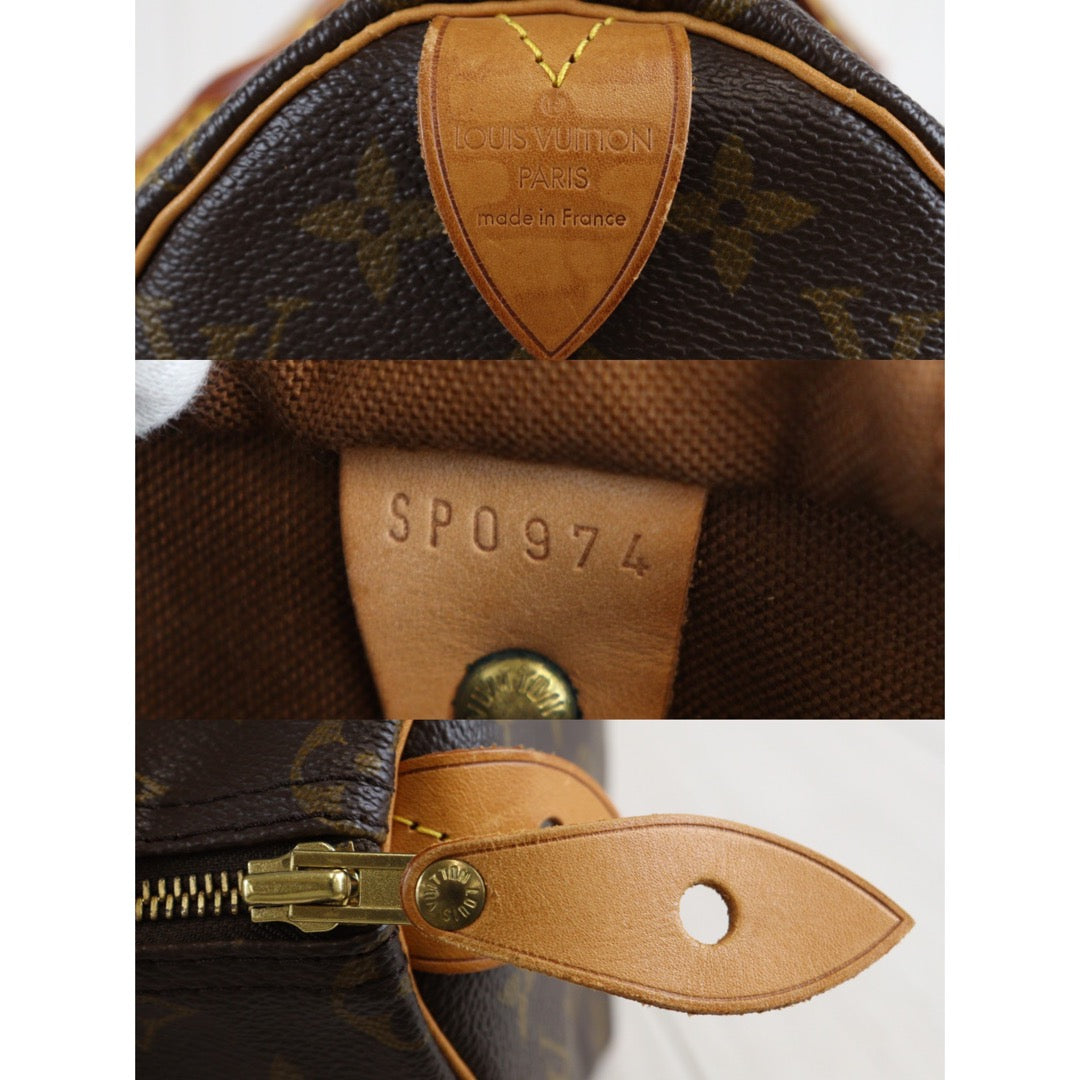 Rank AB | LV Monogram Speedy 25 |23022403