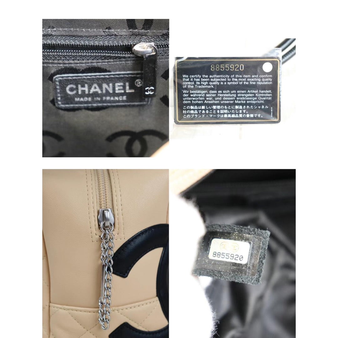 Rank A | CHANEL Cambon Line Bowling bag |22110203