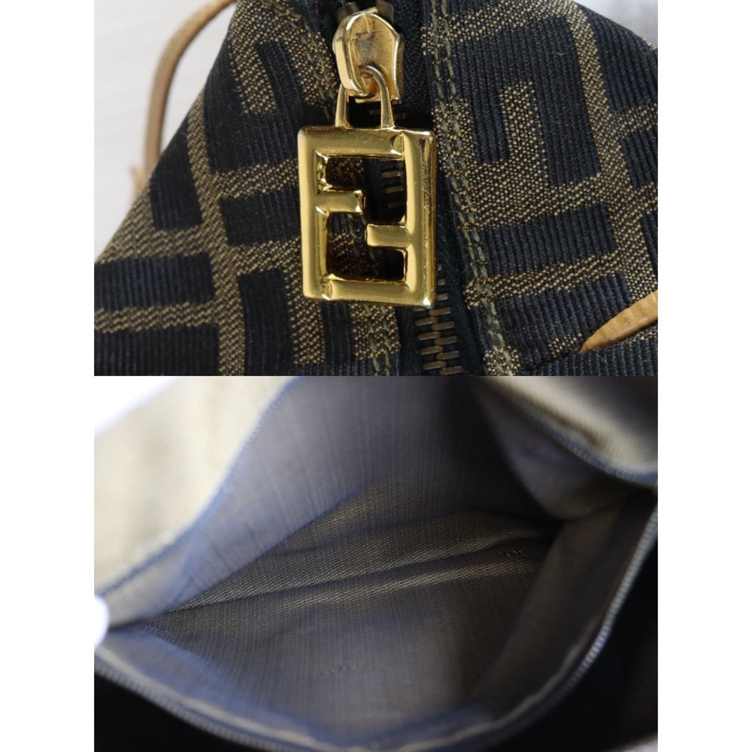 Rank A | FENDI Zucca Mamma HandBag |23011202