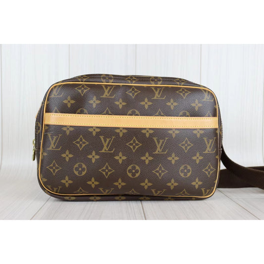 Rank A | LV Monogram Reporter PM Shoulder Bag |072306