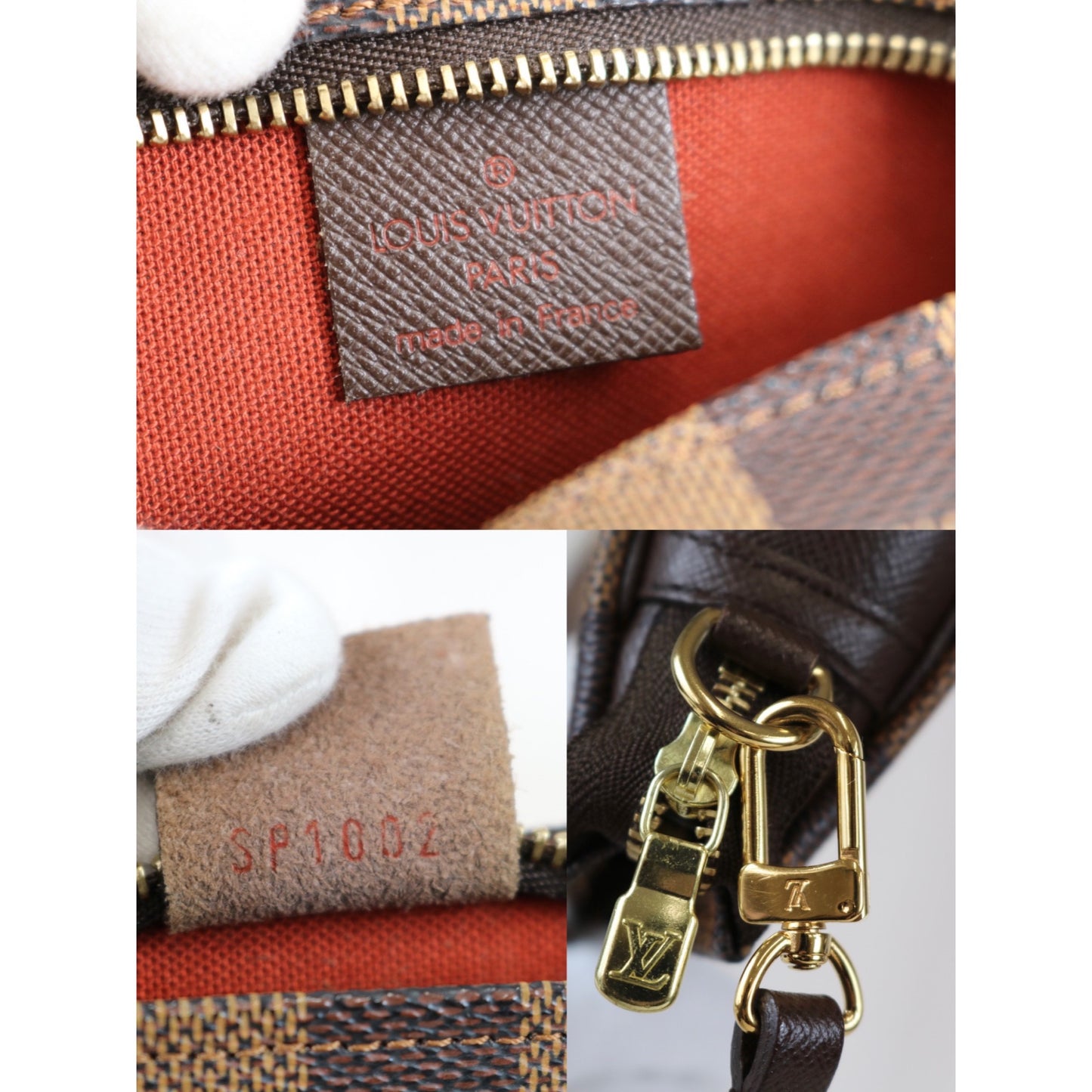 Rank A | LV Damier Truth Make Up Pouch |031202