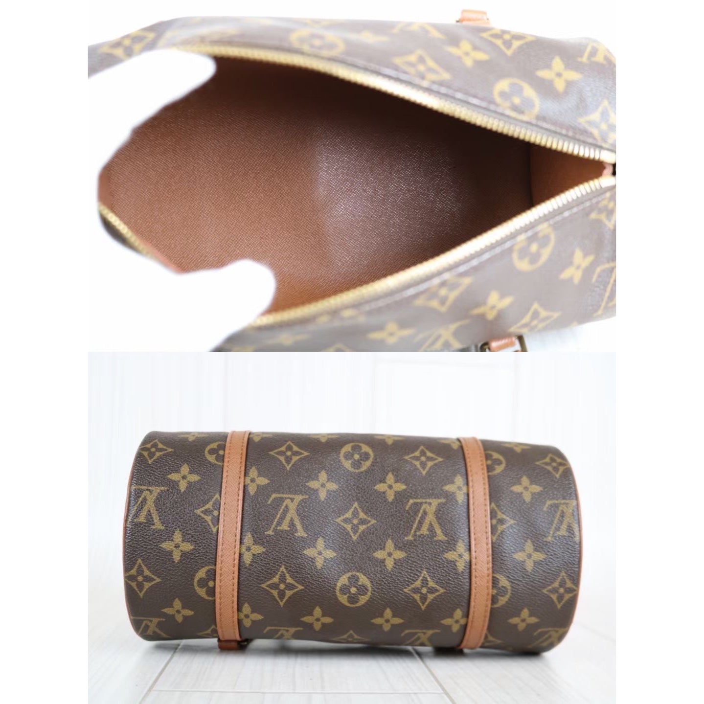 Rank A | LV Monogram Papillon 26 Handbag |032001