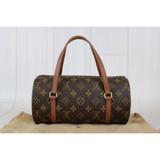 Rank A | LV Monogram Papillon 26 Handbag |052706