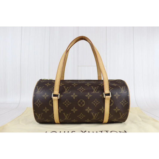 Rank AB | LV Monogram Papillon 26 Handbag |080101