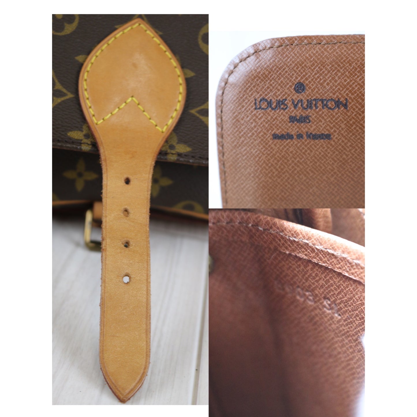 Rank AB| LV Vintage Monogram Shouldbag |051704