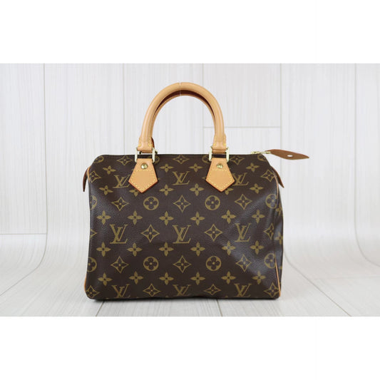 Rank A | LV Monogram Speedy 25 |060506