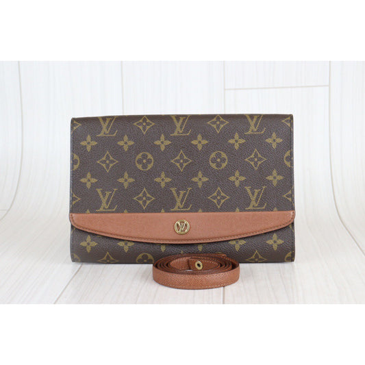 Rank AB | LV Monogram Bordeaux MM Shoulder Bag |23020810