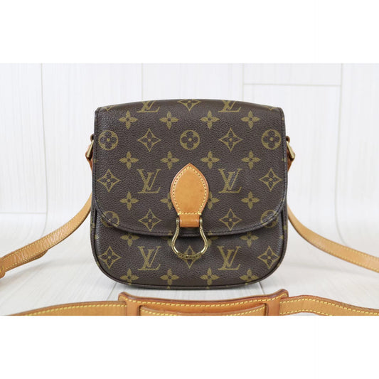Rank AB | LV Monogram Saint Cloud MM Shoulder Bag |060213