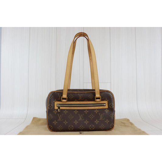 Rank AB | LV Monogram Cite MM Shoulder Bag|072103