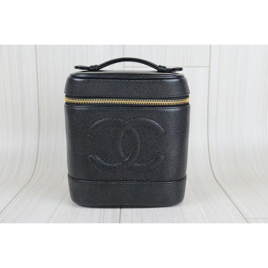 Rank AB | CHANEL Caviar Skin Vanity Handbag |22103101