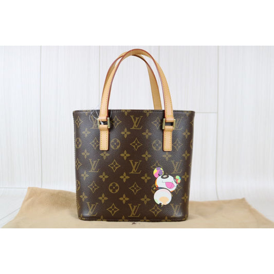 Rank A | LV Monogram Panda Vavin PM Tote Bag |070507