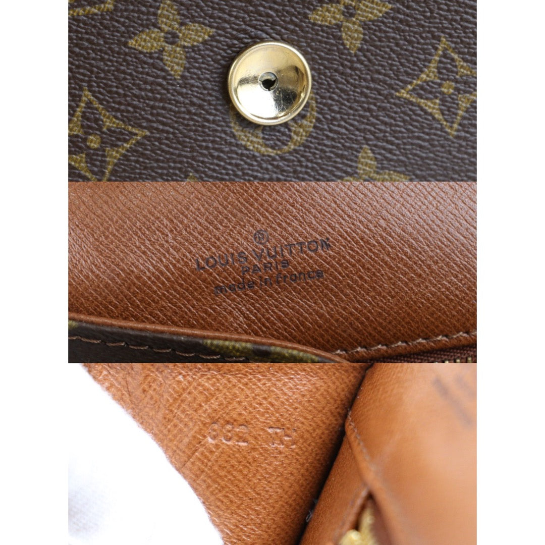 Rank A | LV Monogram Pochette Dame Vintage Clutch Bag|23030206