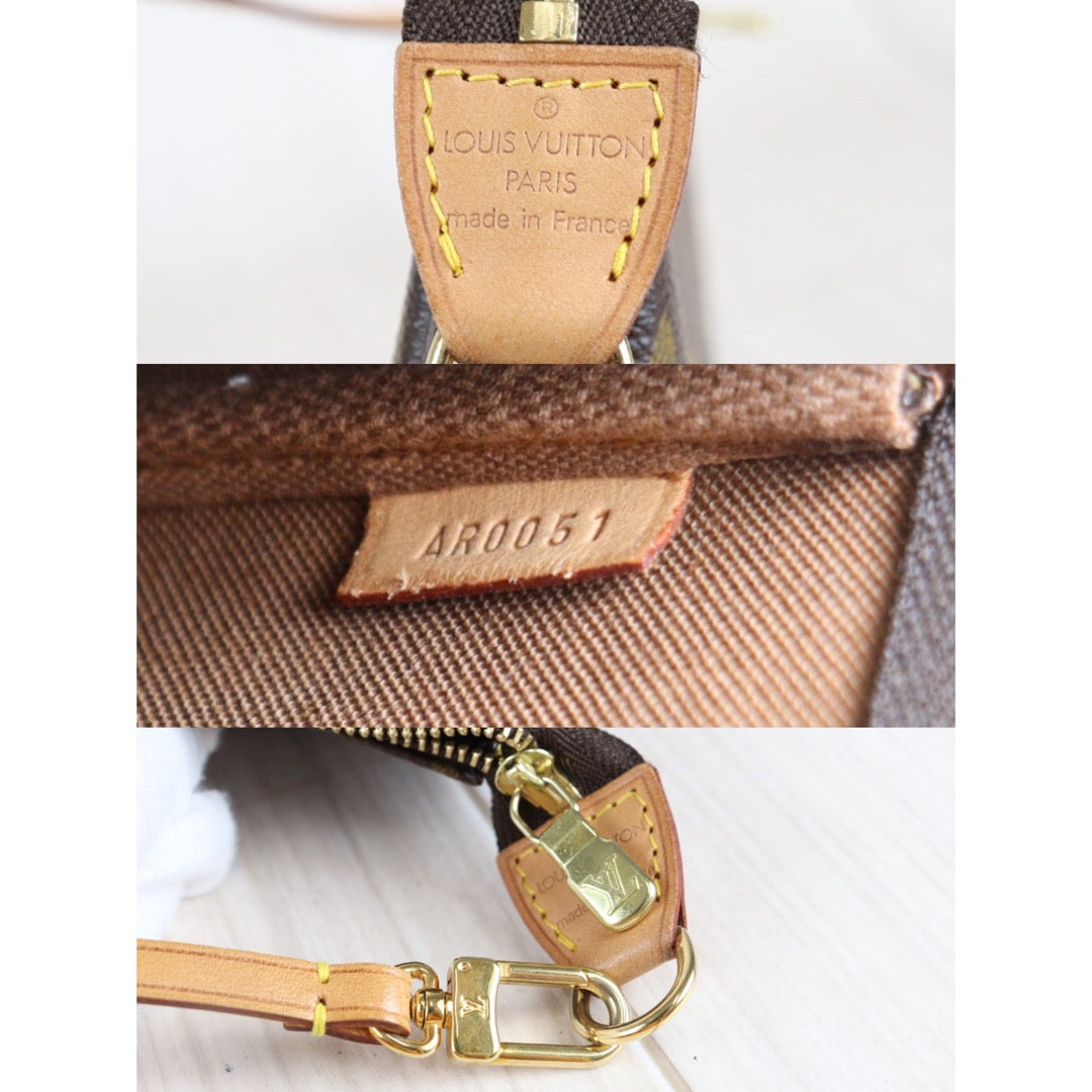 Rank A | LV Monogram Pochette Accessoires |23021301