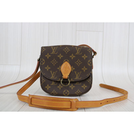 Rank A | LV Monogram Saint Cloud MM Shoulder Bag |032326