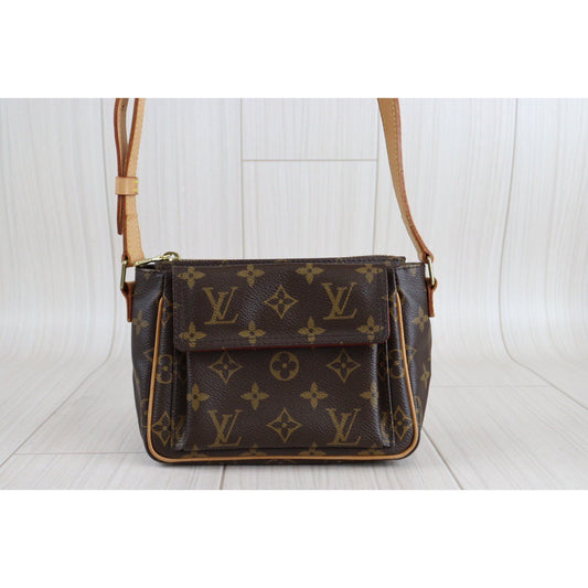 Rank AB | LV Monogram Viva cite PM Shoulder Bag |23010707