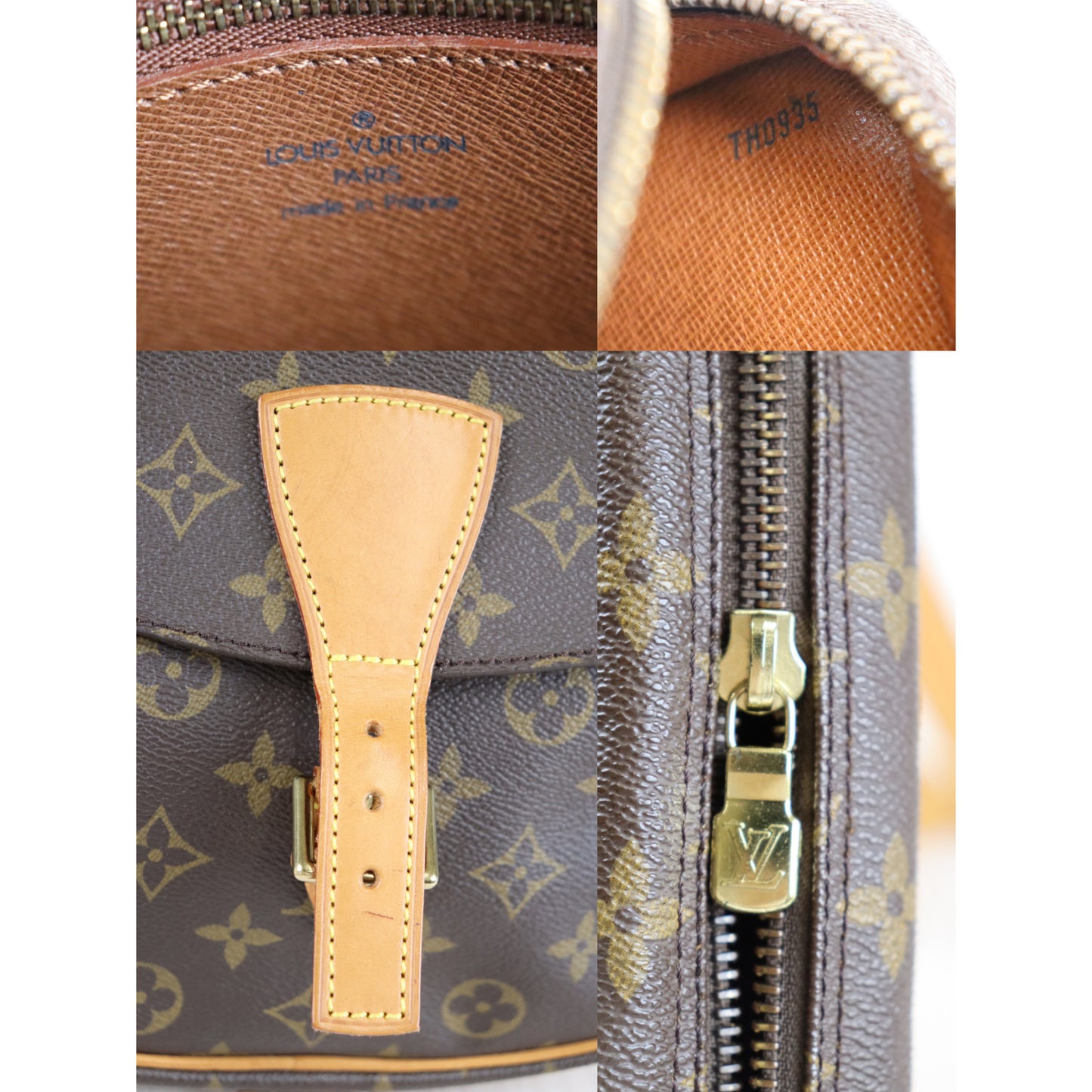 Rank AB | LV Monogram Jeune Fille GM Crossbody Bag |082815
