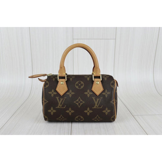 Rank A | LV Monogram Mini Speedy Handbag |22102003