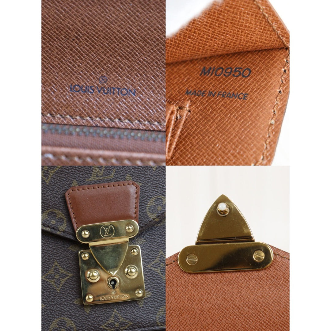 Rank AB | LV Monogram Concorde Handbag |23040405