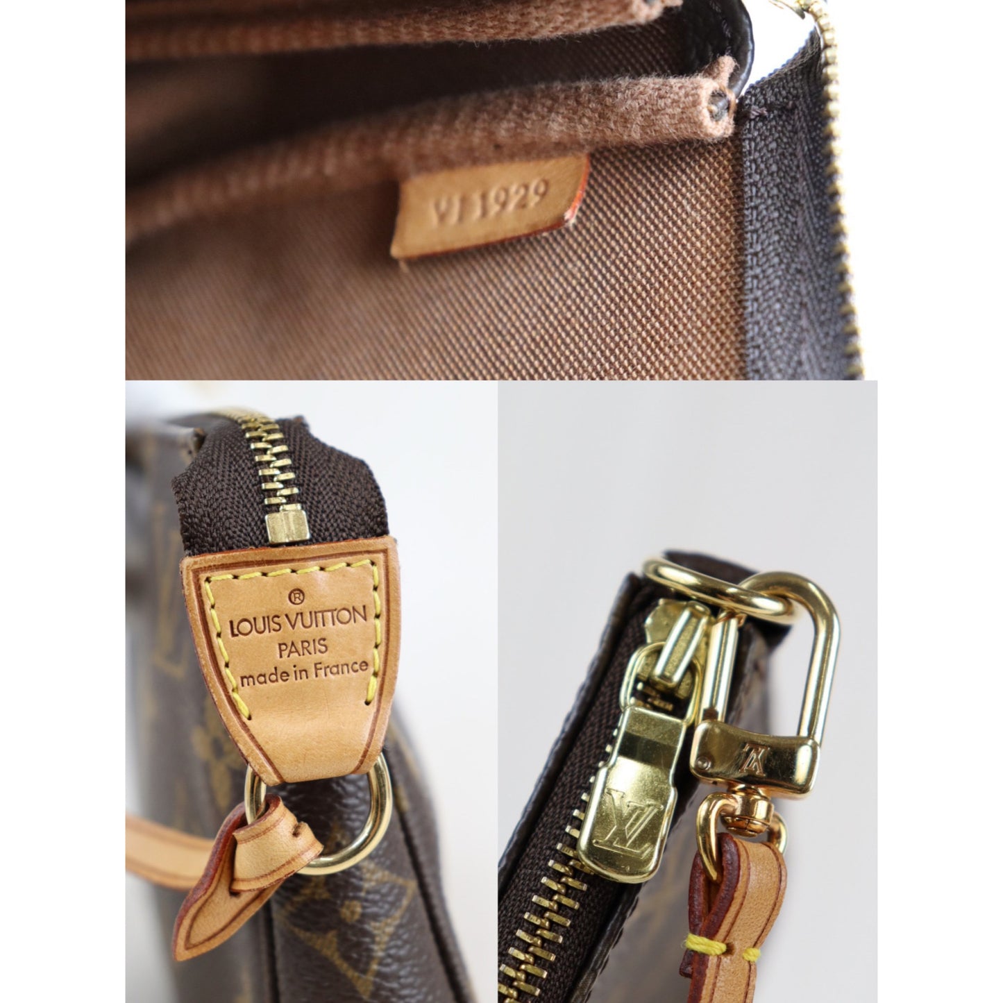 Rank A | LV Monogram Pochette Accessoires |071901