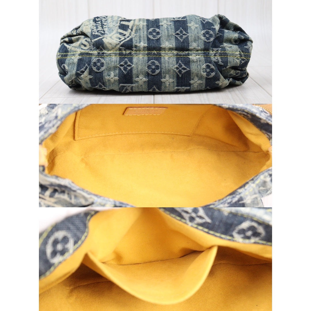 Rank AB ｜  LV Monogram Denim  Shoulder Bag  ｜S24052214