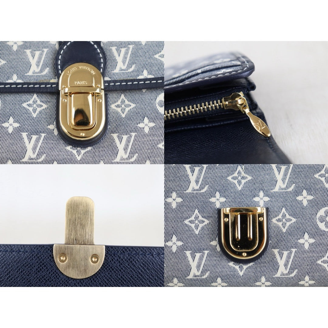 Include Entrupy Certificate of Authenticity｜Very Good ( Rank A)｜ Louis Vuitton Monogram Ldylle Portefeuille Sarah Long Wallet Encre｜Z26091509