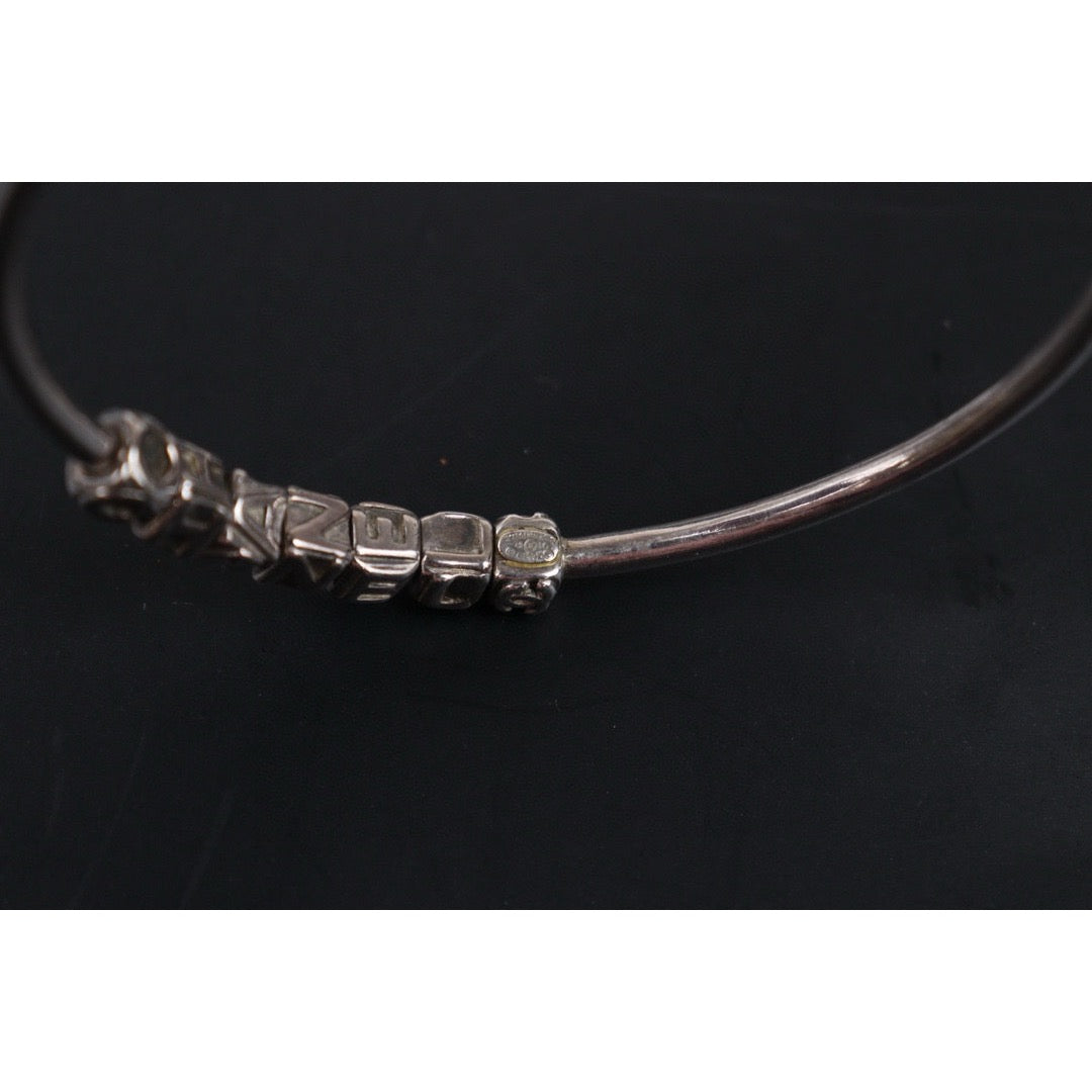 Very Good ( Rank A) ｜CHANEL Vintage Silver Plating Bracelet｜Y24080208