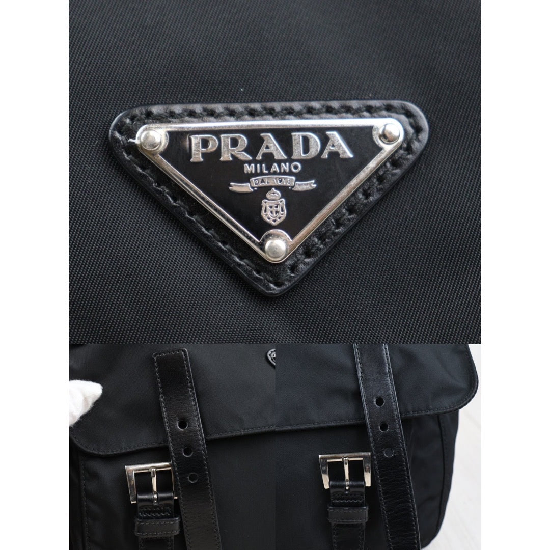 Rank AB｜Prada Nylon ShoulderBag Black｜V23110928