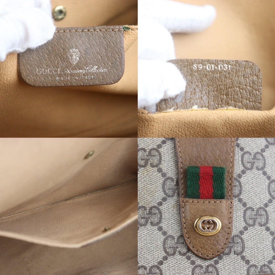 Rank AB ｜ GUCCI Vintage GG Campus Clutch Bag ｜23060607