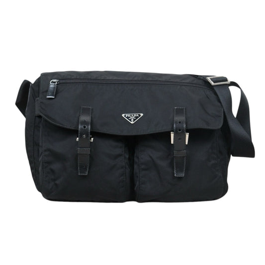 Good ( Rank AB)｜Prada  Nylon ShoulderBag Black｜24111222