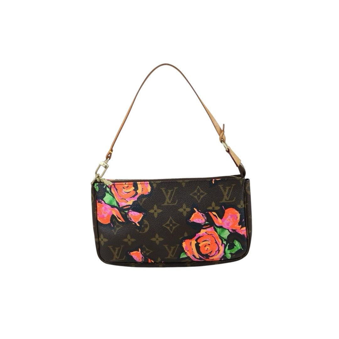 Good ( Rank AB)｜ LV Stephen Sprouse   Rose Monogram Pochette Accessoires ｜S24101109