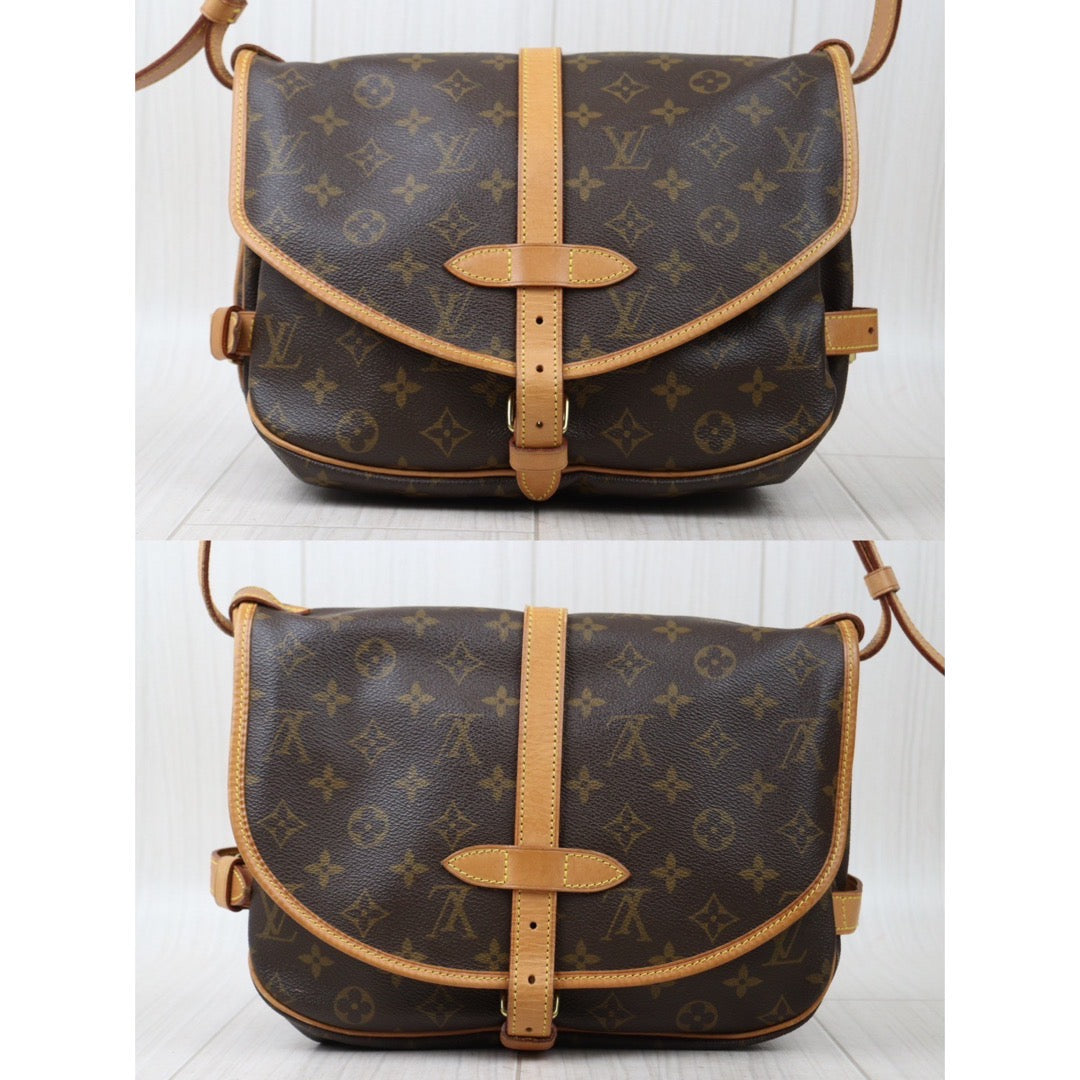 Rank AB ｜ LV Monogram Saumur 30 Shoulder Bag｜24070103