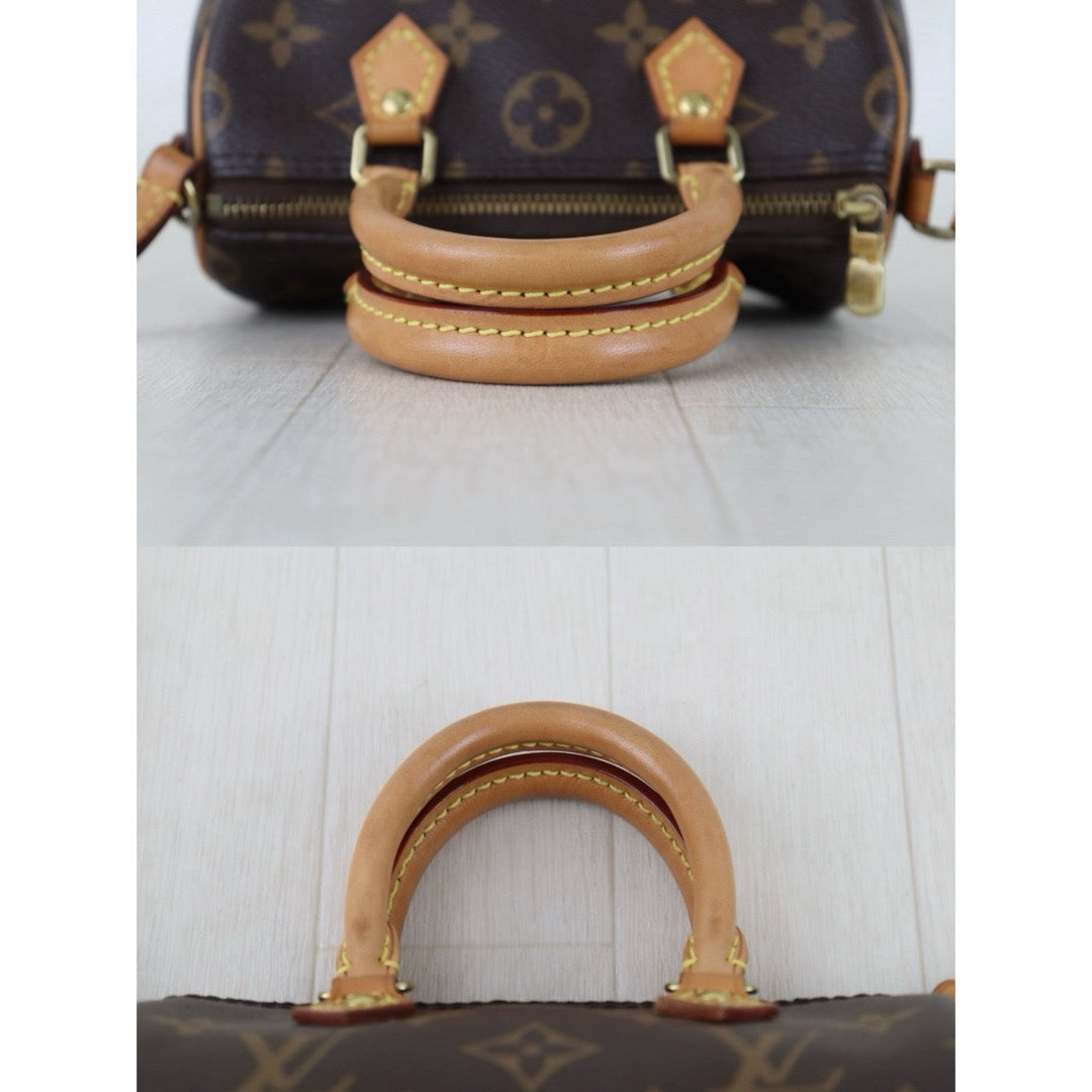 Include Entrupy Certificate of Authenticity｜Good ( Rank AB)｜Louis Vuitton Monogram Nano Speedy  Shoulder Bag｜S26051519