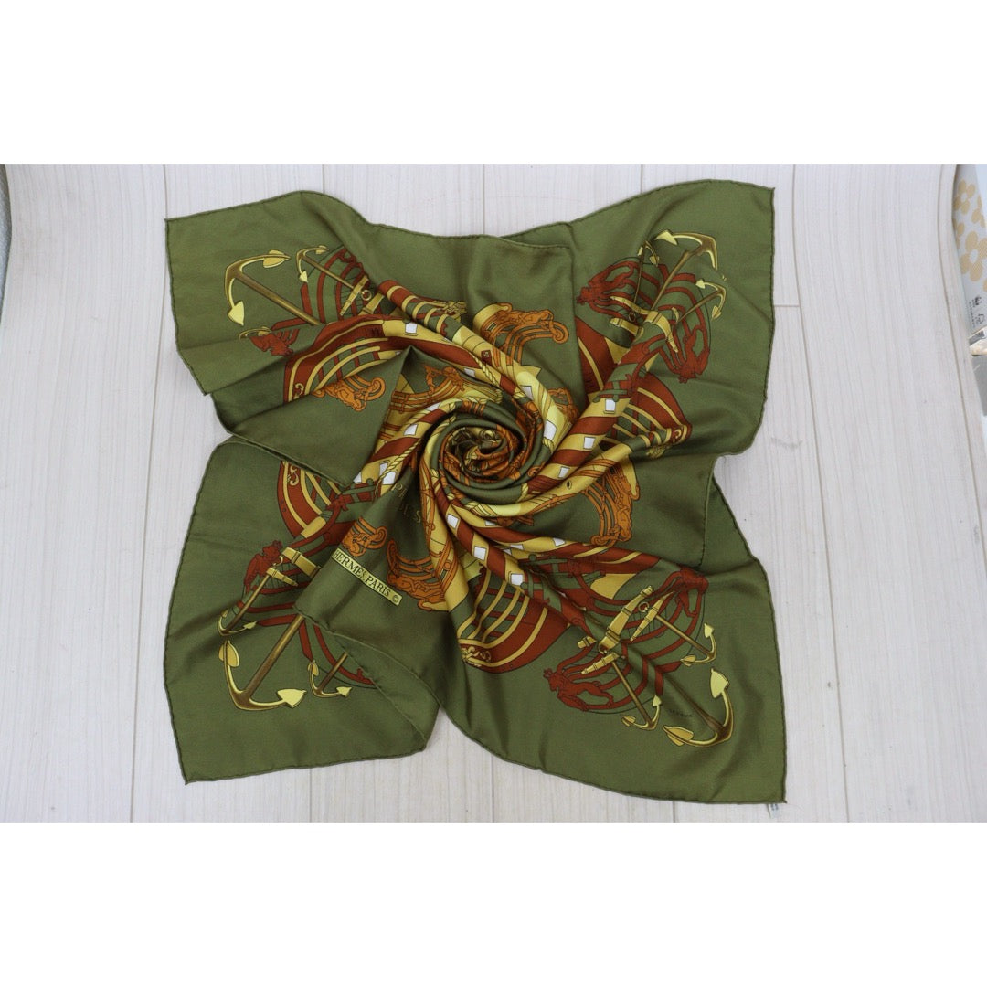 Very Good ( Rank A) ｜ HERMES Proues Scarf 90｜V25110606