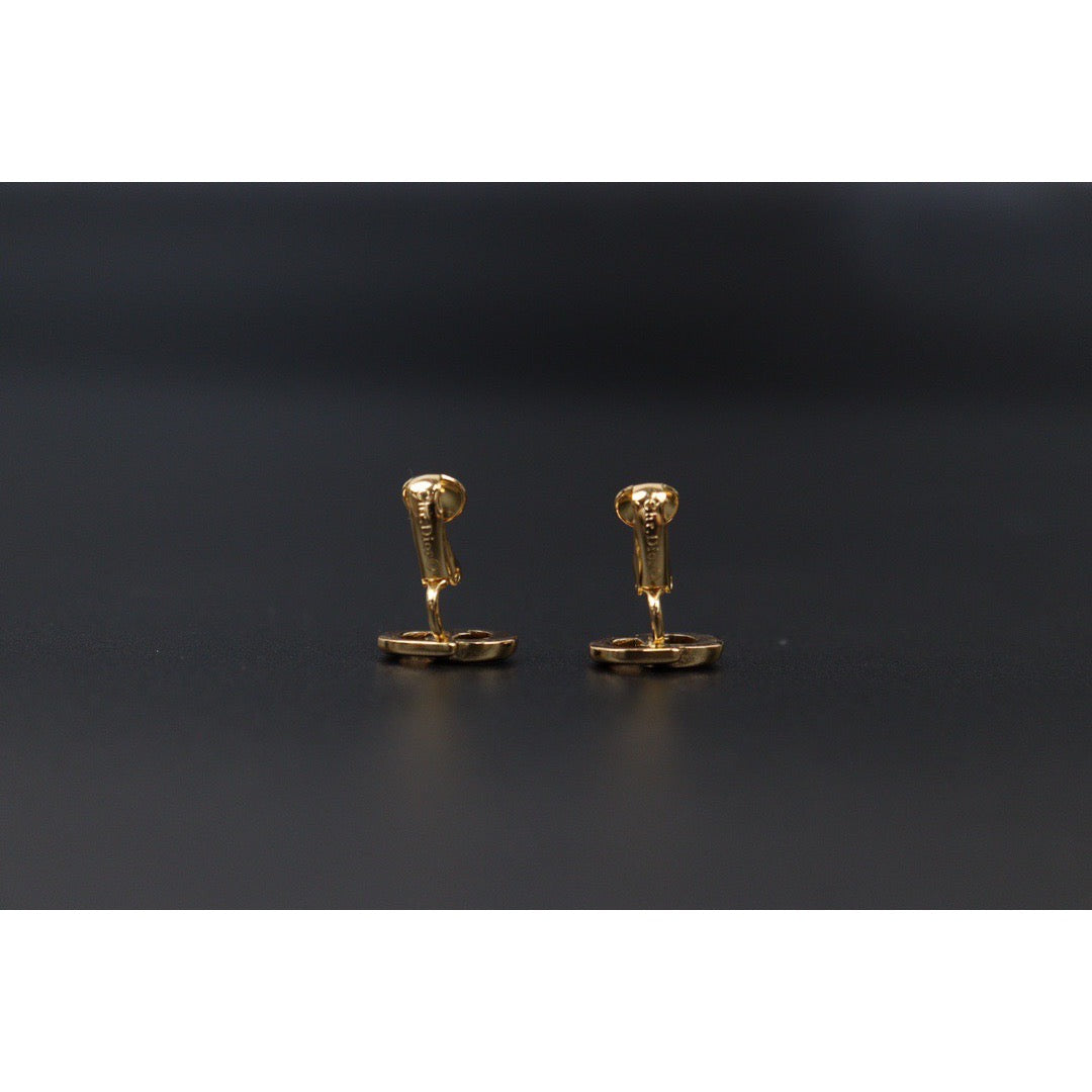 Rank A ｜ Dior CD Earring Gold Plated｜24061330