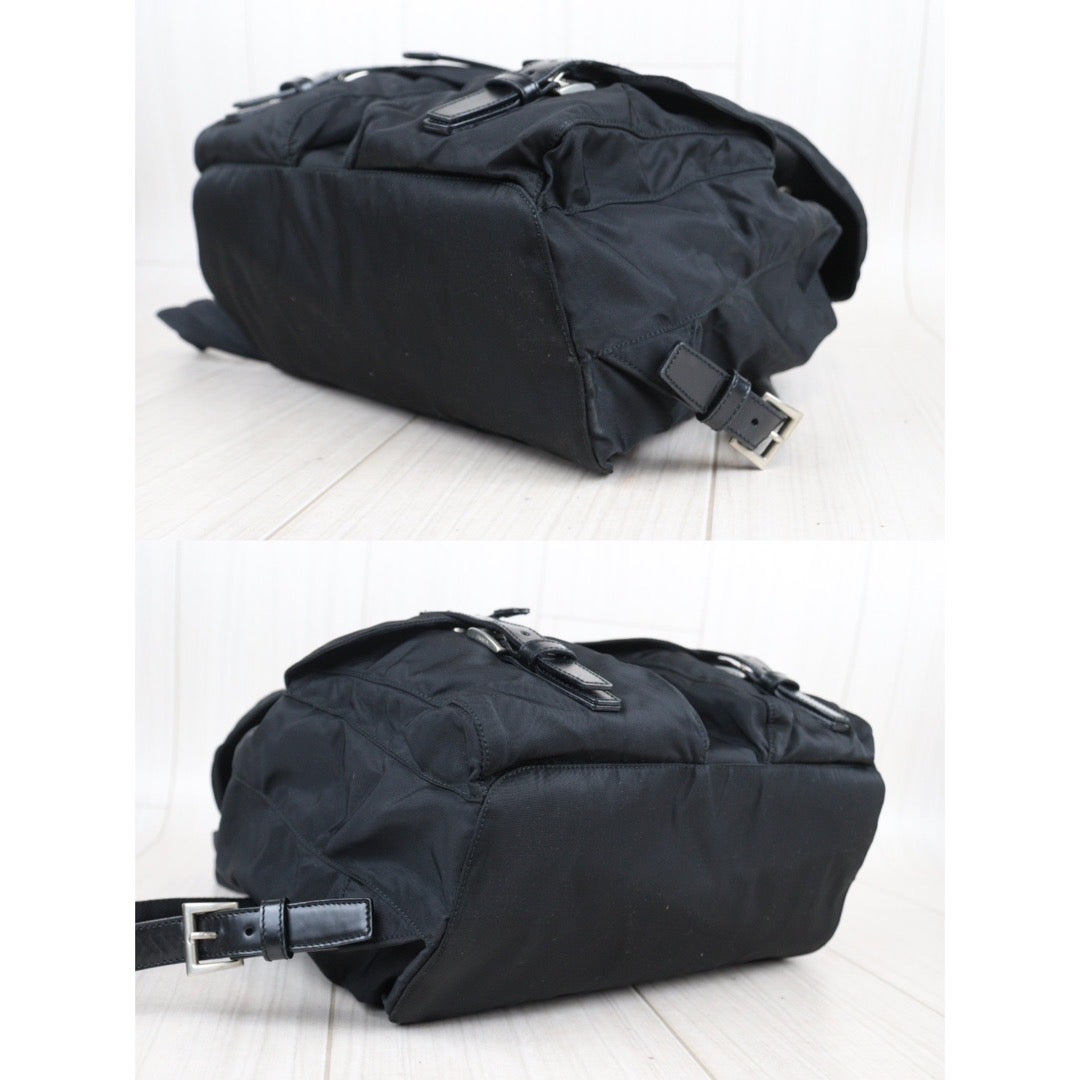 Rank A｜Prada Nylon Backpack Medium Black｜V23100618