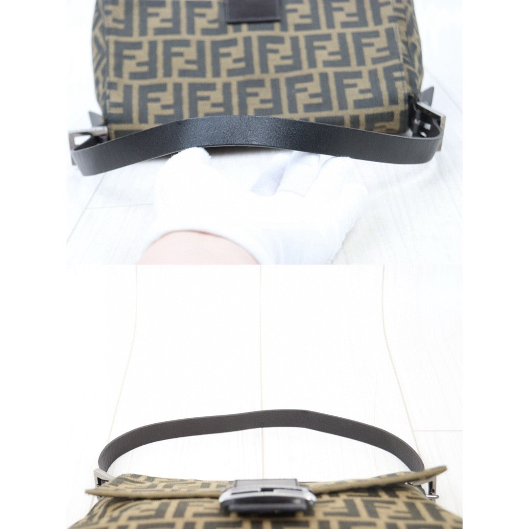 Good ( Rank AB)｜ FENDI Zucca Mamma Baguette Shoulder Bag ｜24112114