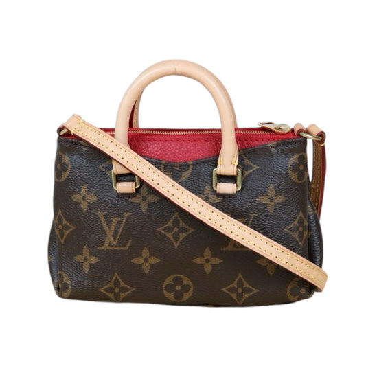 Excellent（Rank SA） ｜LV Monogram Pallas Nano Handbag With Shoulder Bag｜S24092002