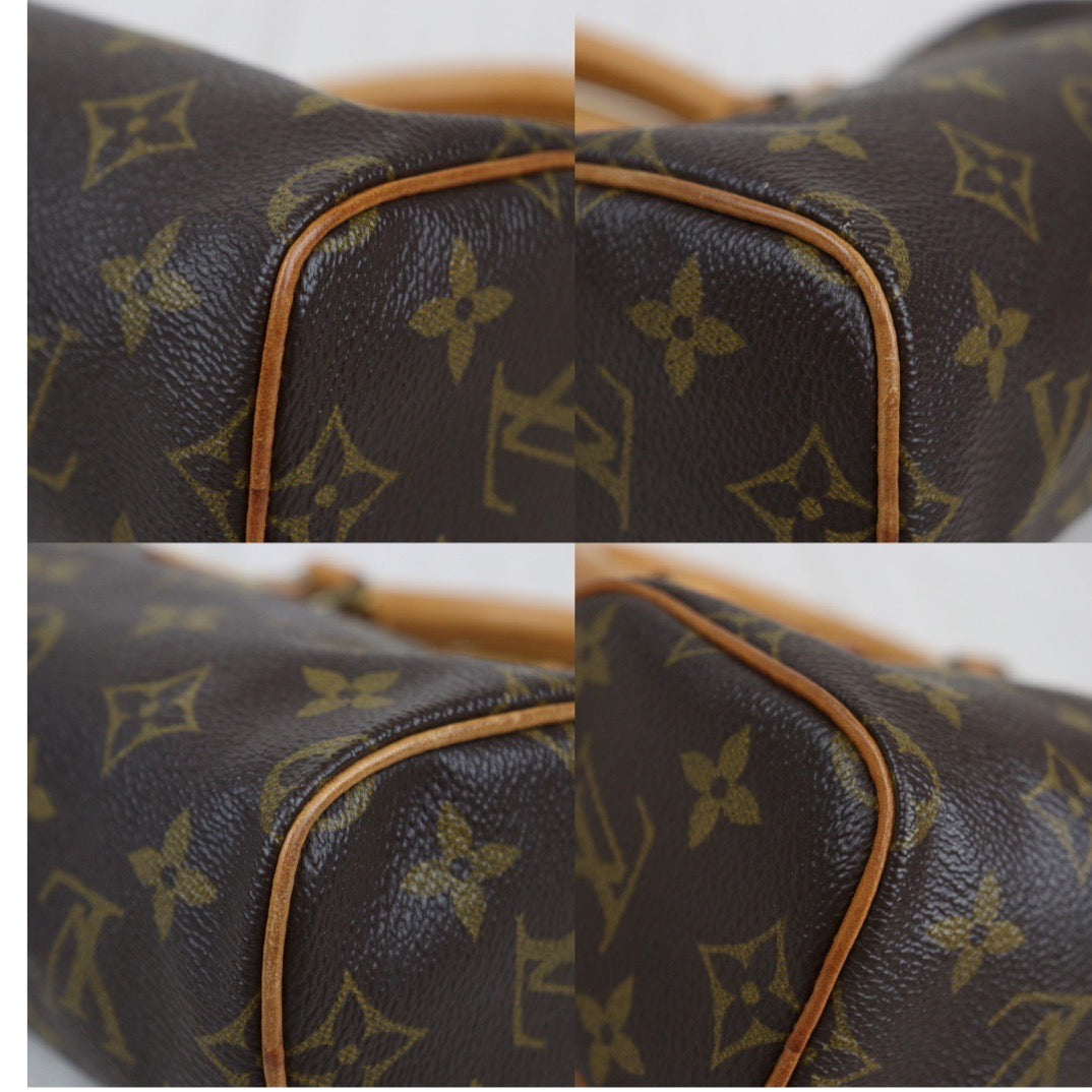 Rank AB ｜ LV Monogram Mini Speedy Handbag With Shoulder Strap｜23121913