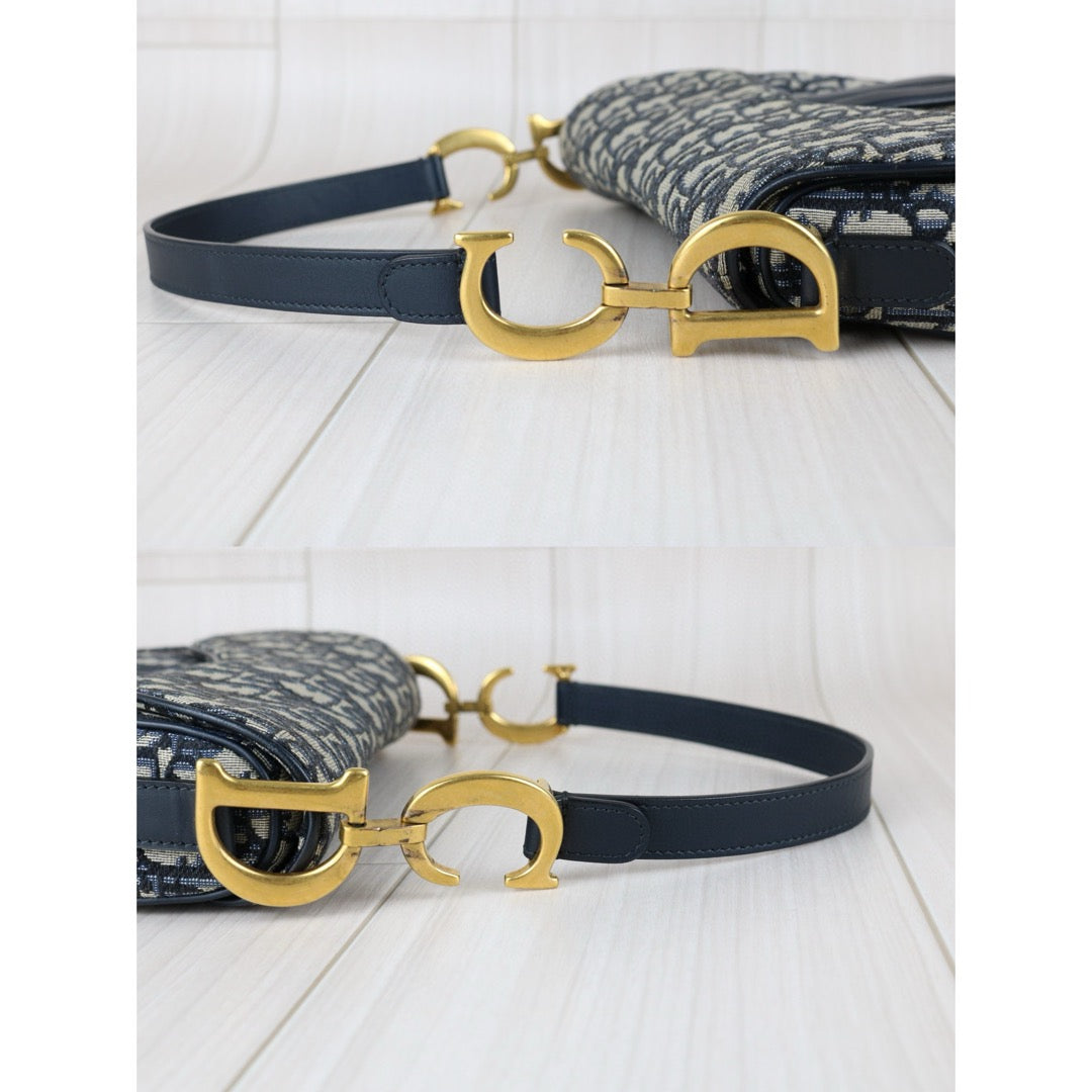 Very Good ( Rank A)｜Dior Trotter Saddle Shoulder Bag Medium｜B24111206