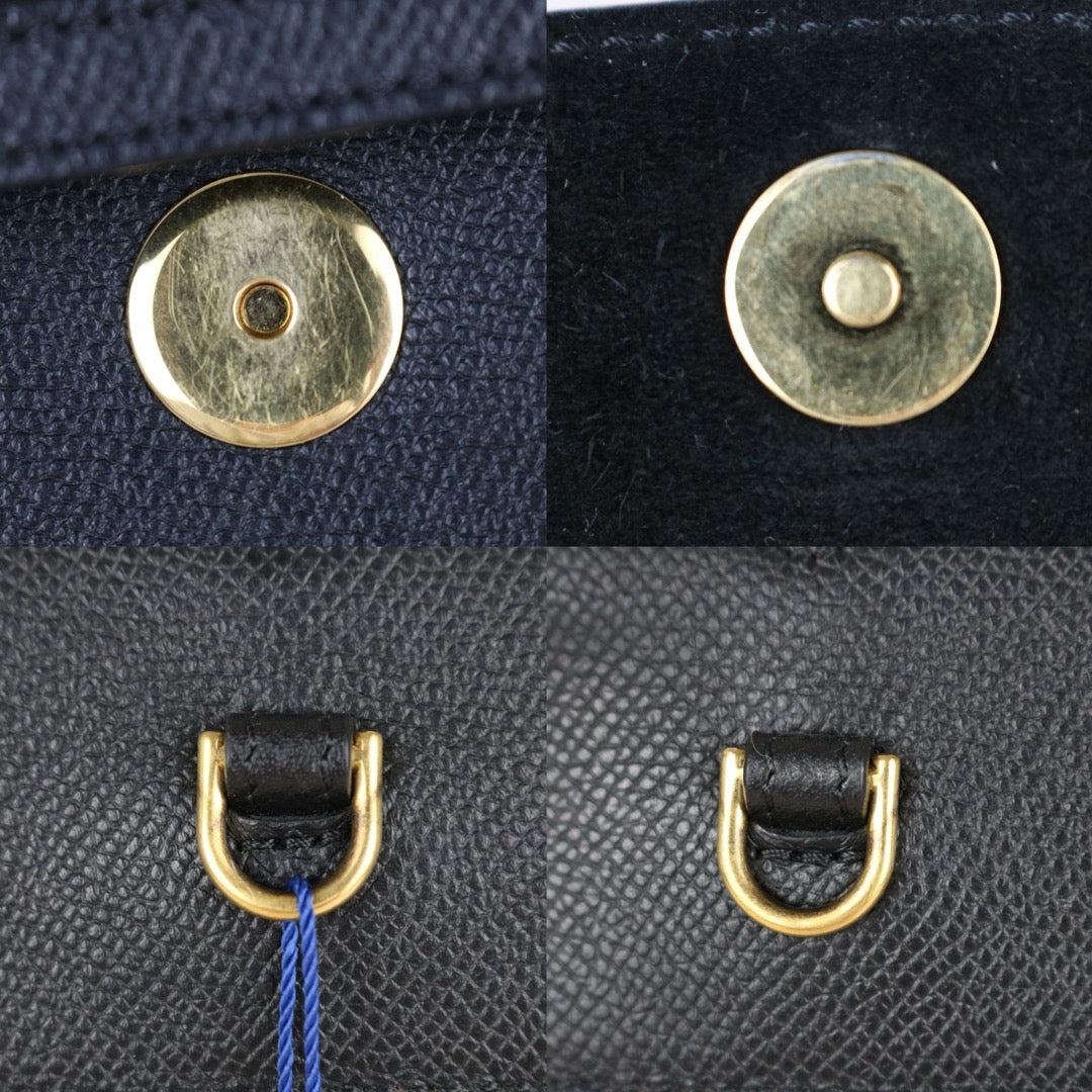 Good ( Rank AB)｜CELINE Calf Leather Belt Nano Handbag Shoulder Bag Black｜S25082510