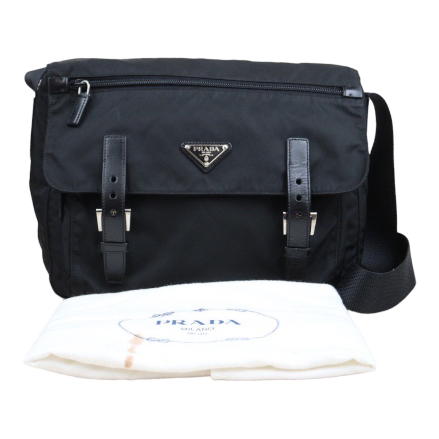 Rank AB｜Prada Nylon ShoulderBag Black｜V23110928